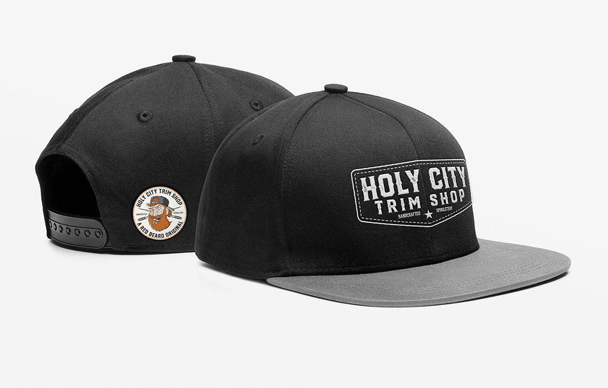 Holy City Trim Shop baseball cap design